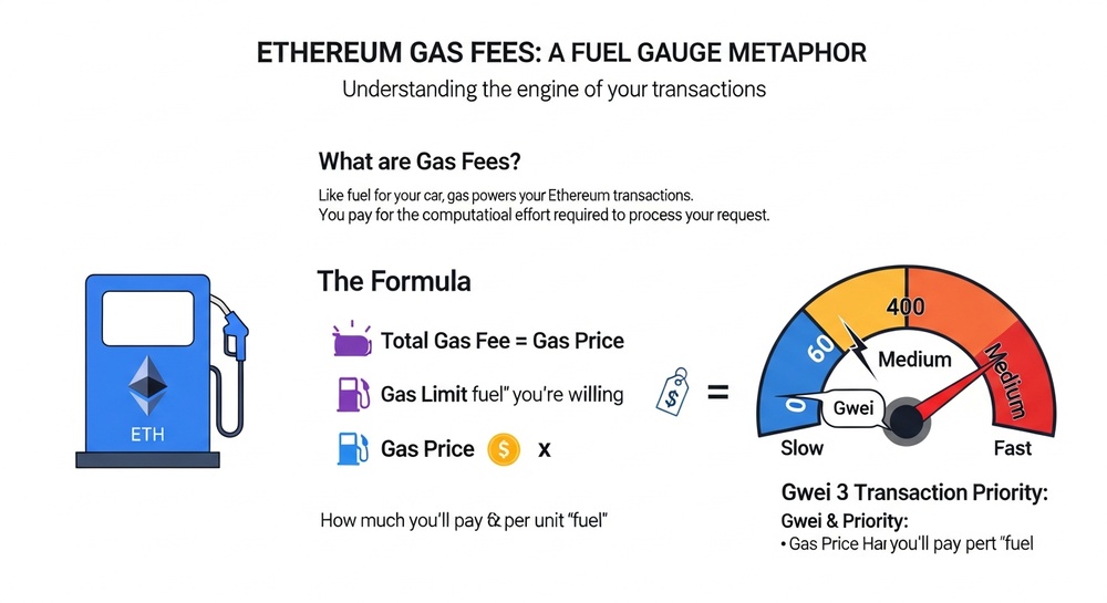 Explicación del gas en Ethereum: comisiones y cálculo