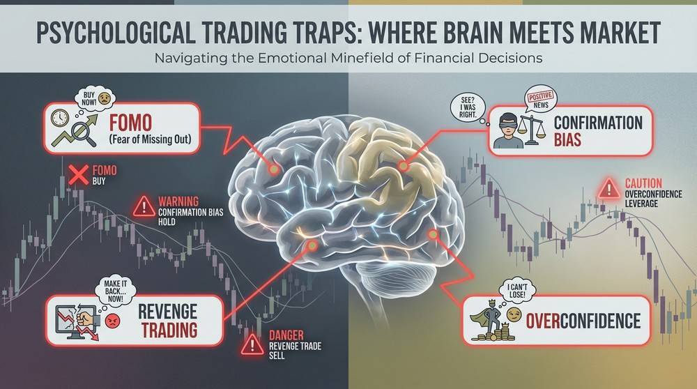 Psychological traps for traders using Fibonacci