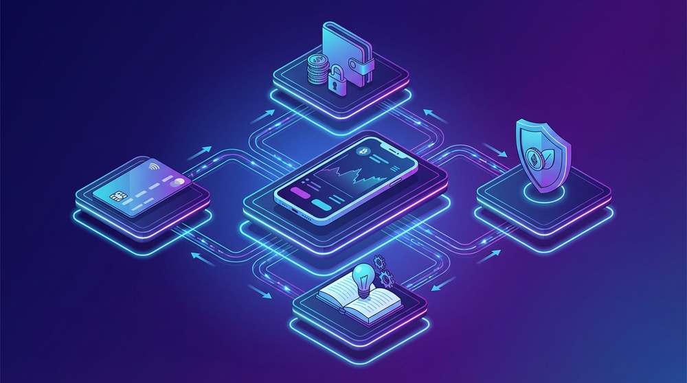 Coinbase product ecosystem including wallet and Advanced Trade