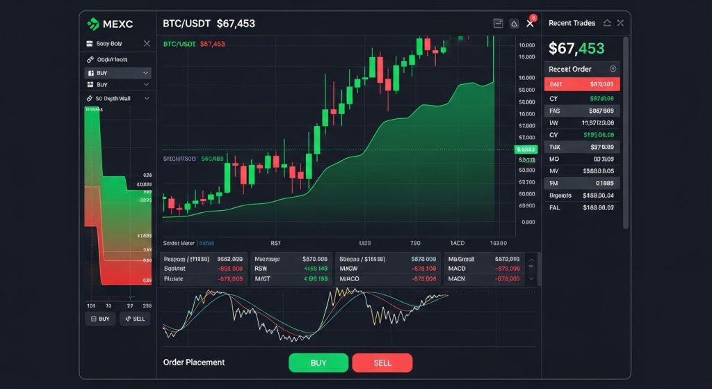 MEXC global cryptocurrency exchange with 2000+ coins