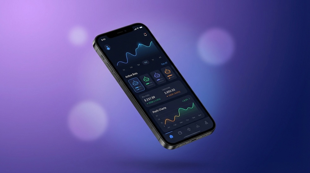 Pionex mobile app security features and trading interface
