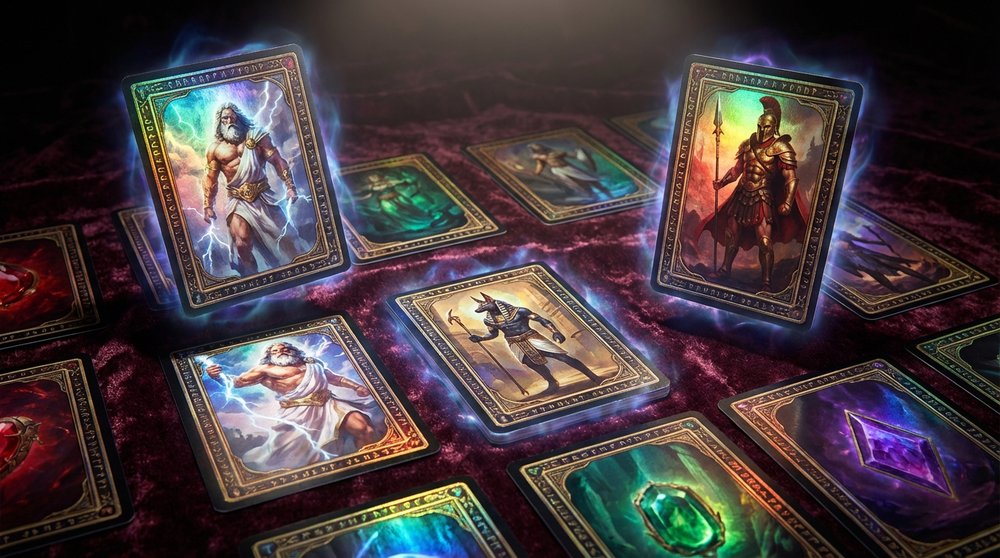 Gods Unchained NFT card collection blockchain assets