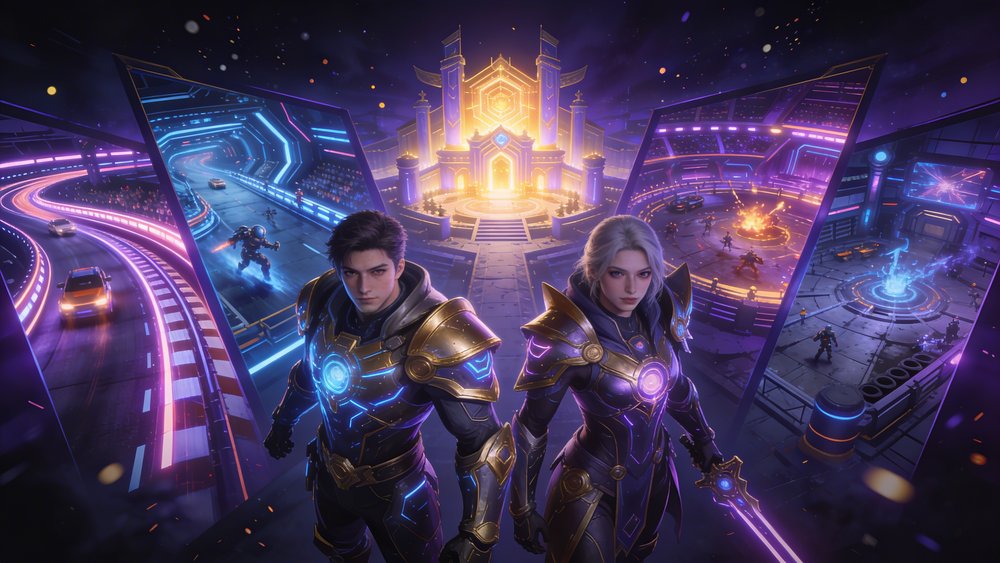 Meta Masters Guild &mdash; main screen of the game universe