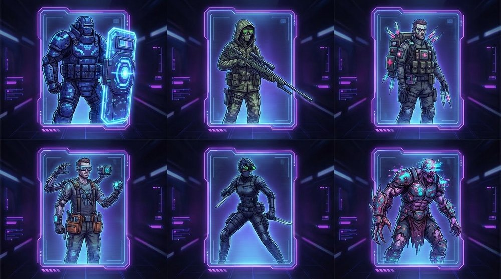 Undeads NFT characters