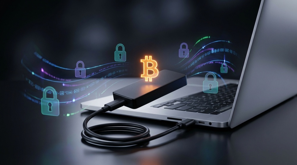 Bitcoin cold storage via Electrum with hardware wallet