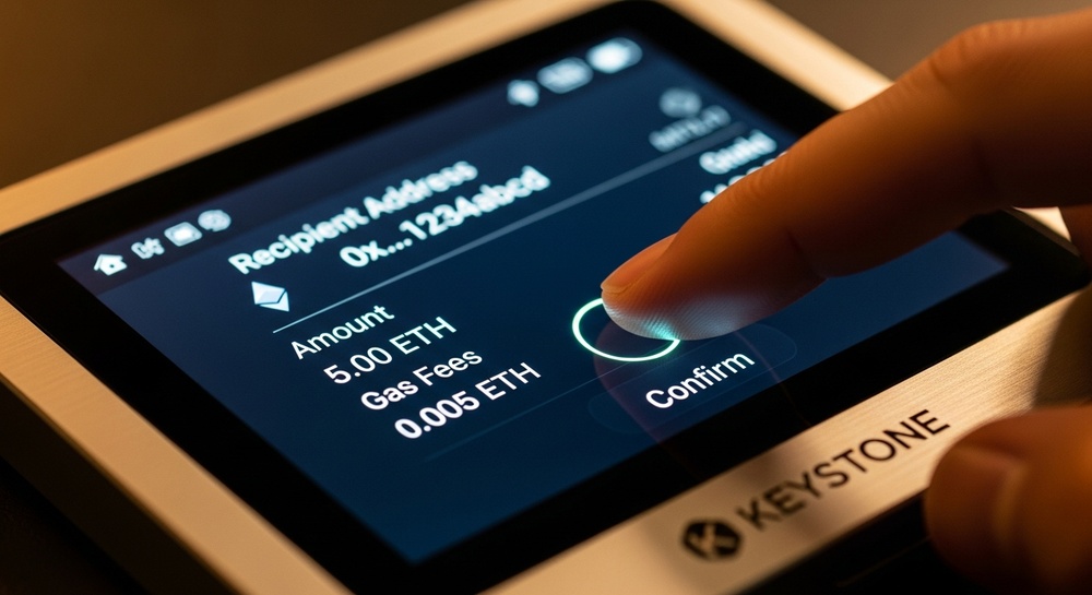 Keystone user interface