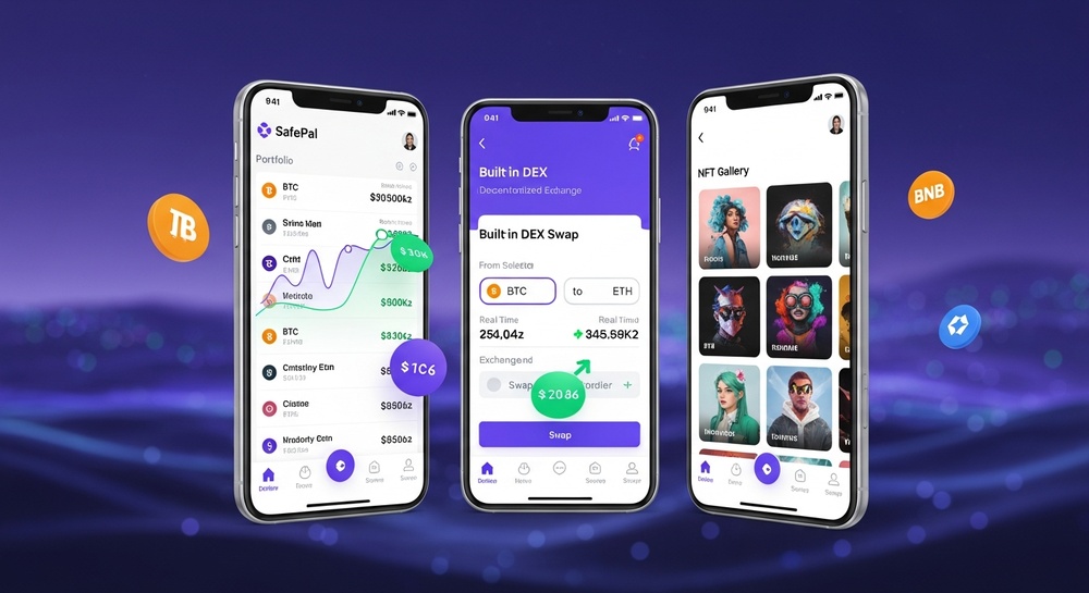 SafePal mobile app interface