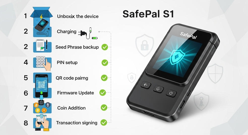 Step-by-step SafePal setup guide