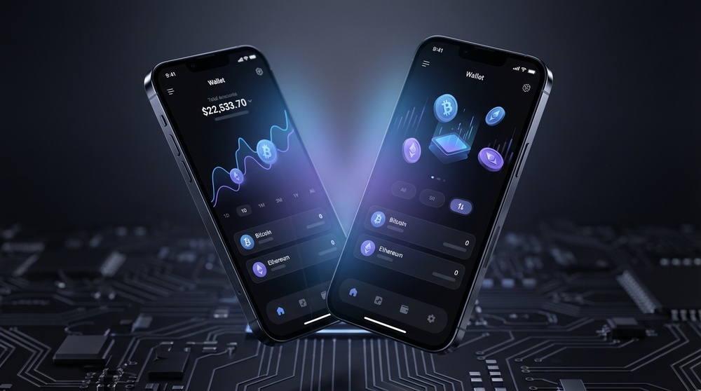 Tonkeeper mobile app interface on smartphone