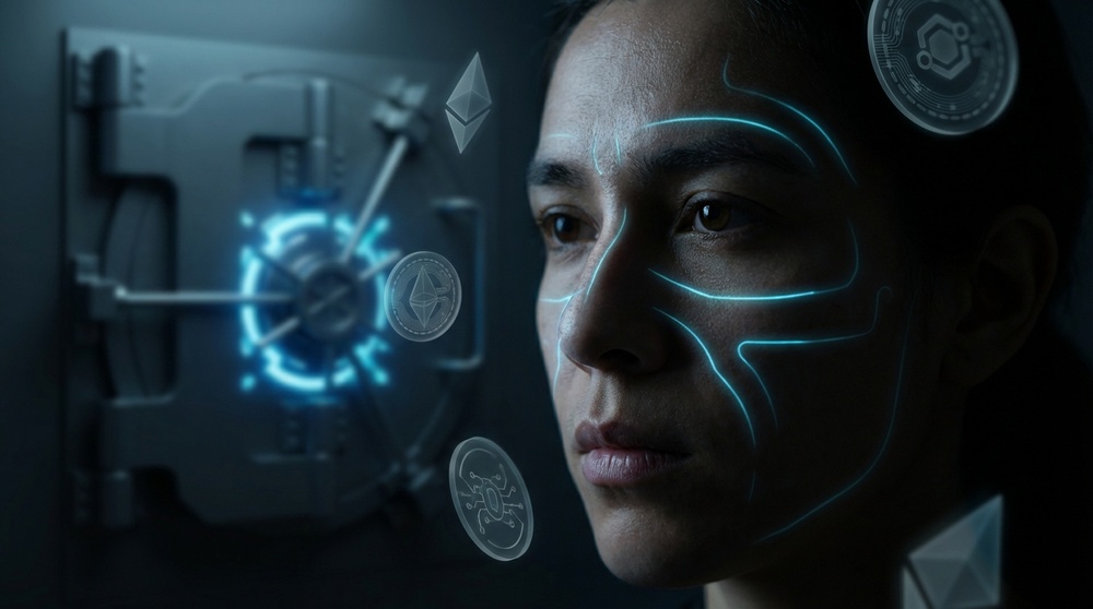 ZenGo wallet biometric security with Face ID