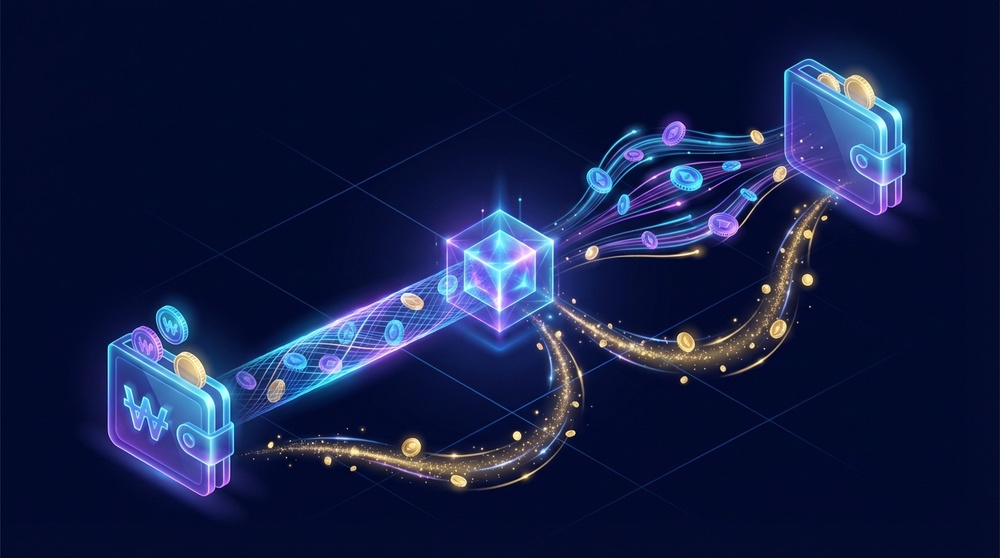 How funds flow in a crypto lending protocol